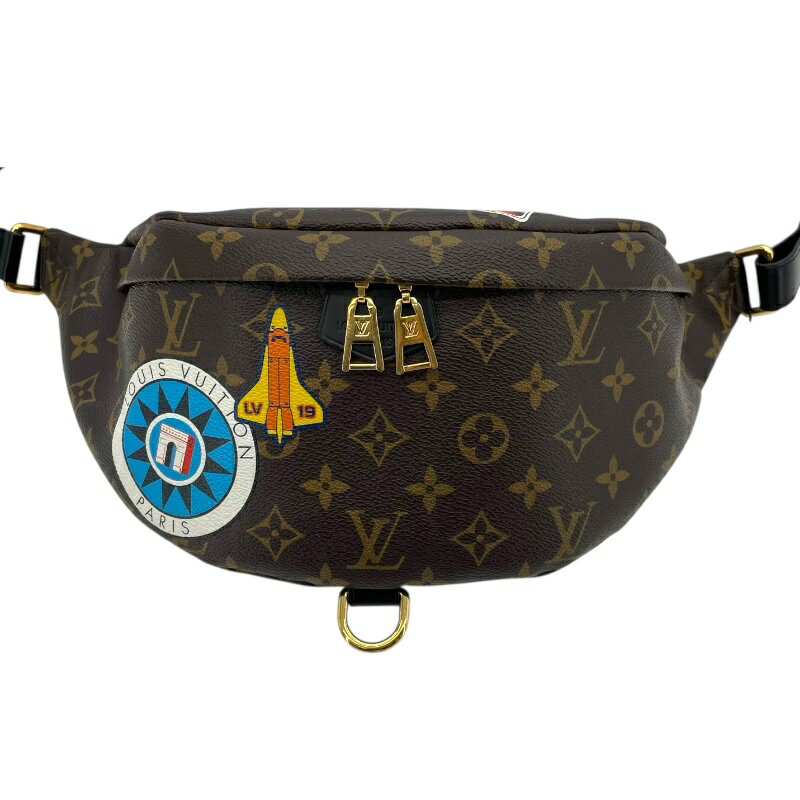【★最大40,000円OFFクーポン配布中！9/26まで】ルイ・ヴィトン LOUIS VUITTON バムバッグ M43644 ブラウン モノグラム ユニセックス ボディバッグ【中古】