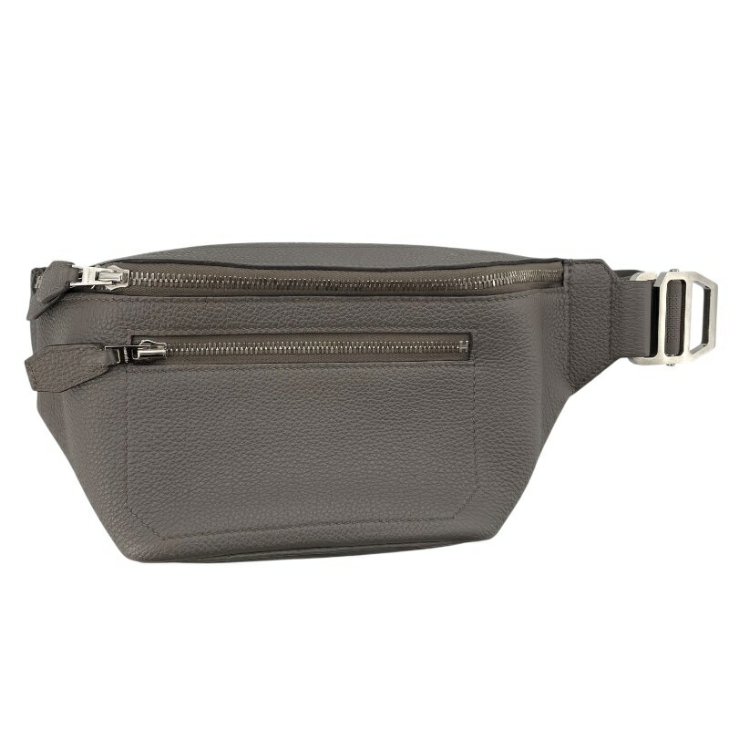 【★最大40,000円OFFクーポン配布中！9/26まで】エルメス HERMES シティスライドPM B刻 エタン SV金具 トゴ メンズ ウエストバッグ【中古】