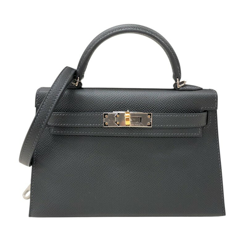 エルメス HERMES ミニケリー2 20 K刻 アルドワーズ エレクトラム金具 エプソン レディース ショルダーバッグ【中古】