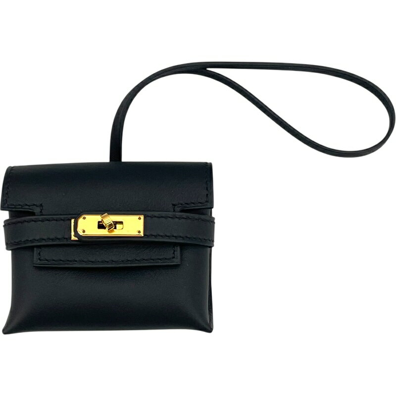 エルメス HERMES ケリーフェスティバル W刻 ブラック GD金具 スイフト レディース その他小物【中古】
