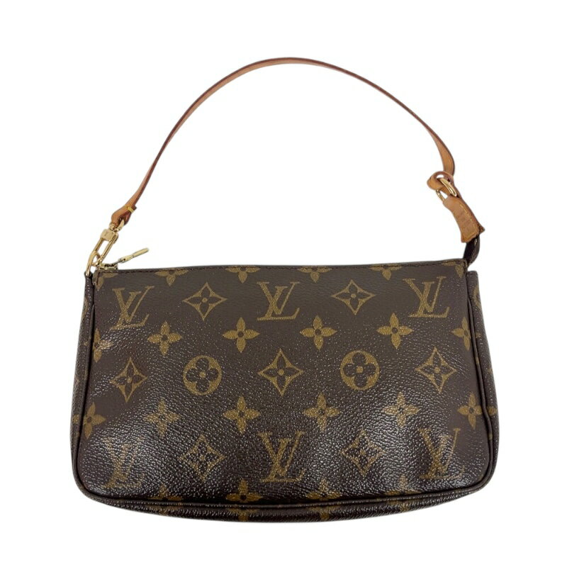 ルイ・ヴィトン LOUIS VUITTON ポシェット・アクセソワール M51980 ブラウン モノグラム ユニセックス ポーチ【中古】