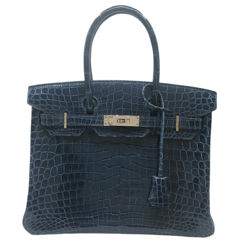 エルメス HERMES バーキン30 □I刻 コルヴェール SV金具 ニロティカス レディース ハンドバッグ【中古】