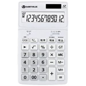 (業務用10セット) ジョインテックス 小型電卓 ホワイト5台 K072J-5...:auc-orangetokei:20758867