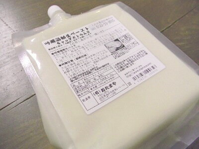 吟醸酒粕生ペースト（2kgCB）...:auc-otamaya:10000087