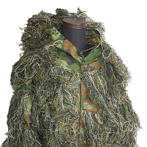 SHENKEL ギリー スーツ ステルス ステレス ウッドランド 森林迷彩 サバゲー サバイバルゲーム 装備