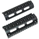 クワッドレイルハンドガードシステム RIS RAS エアソフトガン M4 / AR15 カービンサイズ サバイバルゲーム サバゲー 装備