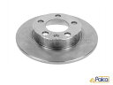 【あす楽】VW リアブレーキローター 2枚セット 232MM ソリッド ニュービートルカブリオレ,1Y/2.0 ポロ,9N/1.4 1.6 1.8,GTI ポロ,6R/1.2 1.4 1.4, GTI マイレ製