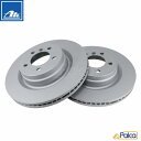 【あす楽】ランドローバー フロント ブレーキローター 2枚 344X30MM レンジローバー3/4.4 | ATE製 SDB500182,SDB500181