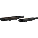 MUFFLER BALON 2004-2013 XL スポーツスター スラッシュカット 黒ブラック KHROME WERKS 品番 1801-0659 (ハーレー パーツ 部品 工具のパーツデポ)