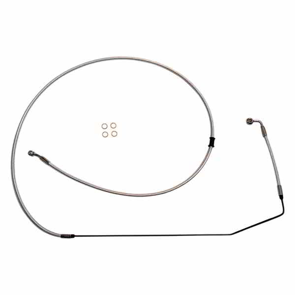 取寄せ EZ-Align編組フロントラインブレーキ マグナム Brake Line - Upper - Sterling Chromite II AS37591 DRAG 17415057