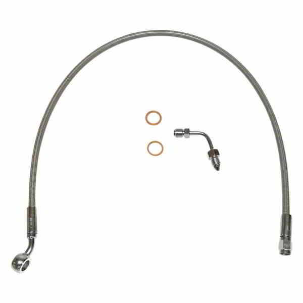 取寄せ XRステンレスアッパーブレーキライン マグナム Brake Line - Upper - Stainless Steel - ABS SSC1507-26 DRAG 17415877