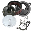 エアークリーナーキット 純正 CV/EFI ドームド ボバー カバー クローム 1991以降 スポーツスター S&S CYCLE 品番 170-0095 ハーレー パーツ