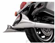 END CAPS FISHTAIL VANCE  HINES