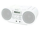 SONY ソニー CDラジオ ZS-S40(W) ホワイト 【即納・送料無料】CDラジカセ【02P03Dec16】