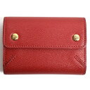 【中古】 シャーロットオリンピア CHARLOTTE OLYMPIA コインケース カードケース 財布 ウォレット レザー レッド 【税込10,000円以上で送料無料】【ユーズド】p-eg19071208