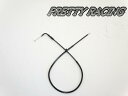 国内産 XJ400 E/D 引き用 アクセルワイヤー ブラック 1本 10cm