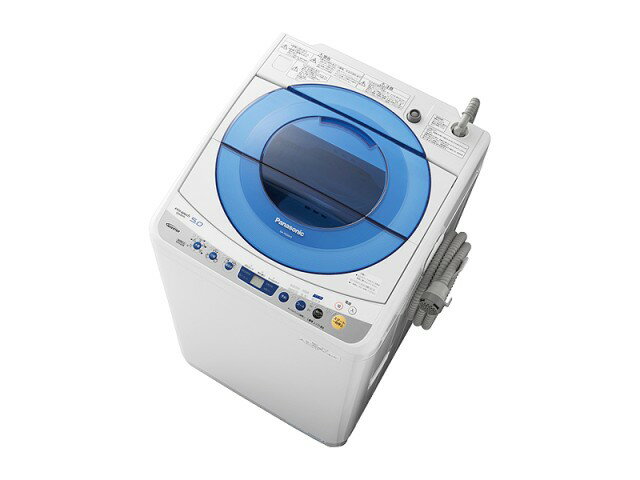 Panasonic(パナソニック)全自動洗濯機 NA-FS50H3　ブルー（容量5kg）ガンコな汚れに強い「パワフル」コース搭載 少人数世帯向けタイプ
