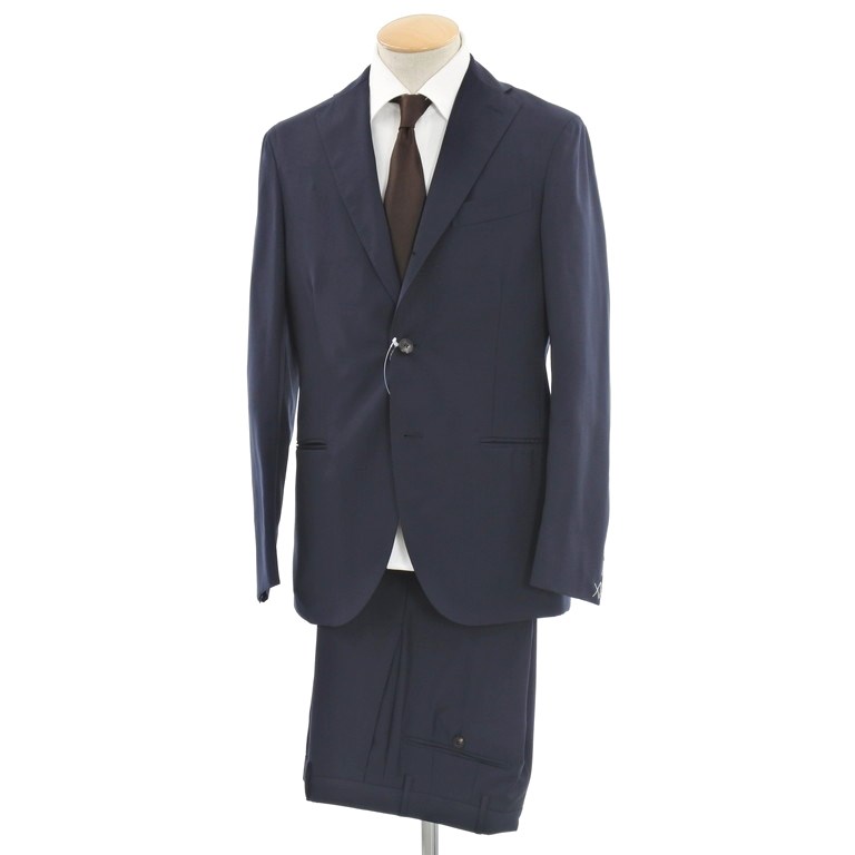 【新品】ボリオリ BOGLIOLI K.JACKET ウール 3つボタンスーツ ネイビー【サイズ44】【NVY】