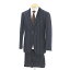 【中古】リングヂャケット RING JACKET フラノウール ストライプ 3つボタンスーツ ダークネイビー×ライトブルー【サイズ44】【NVY】【A/W】【状態ランクB】【メンズ】【10402-956563】【1万円以上送料無料】