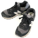 【中古】ニューバランス New Balance ML574 PNW スニーカー グレー×ブラック【サイズ27】【GRY】【S/S/A/W】【状態ランクC】【メンズ】【11105-956033】