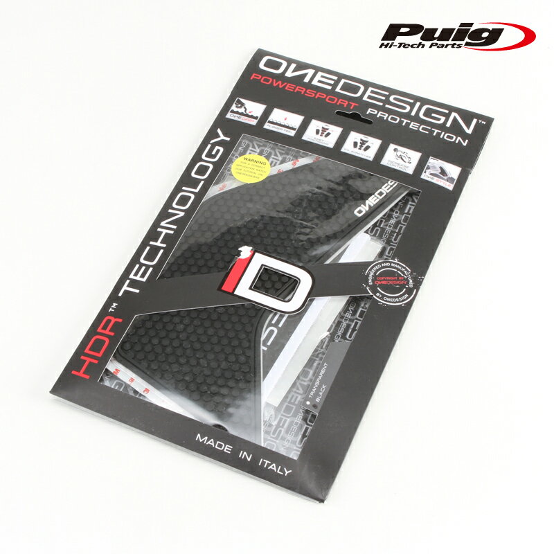 Puig 20075N SPECIFIC SIDE TANK PADS [BLACK] HONDA CRF1000L AFRICA TWIN (16-19) プーチ サイドタンクパッド