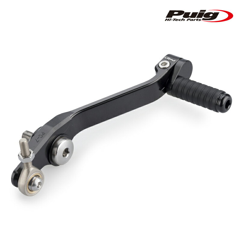 Puig 22230N ADJUSTABLE GEAR SHIFT PEDAL [BLACK] YAMAHA MT-09(24-25) MT-09SP(24-25) プーチ アジャスタブルシフトペダル