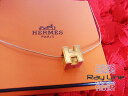 ★ HERMES ★エルメス Hキューブネックレス
