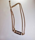シャネル CHANEL 本物 coco チェーンベルト【中古】