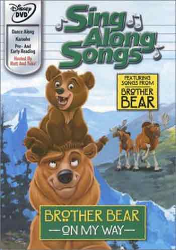 SALE OFF！新品北米版DVD！Disney's Sing Along Songs: Brother Bear - On My Way！新入荷続々♪お盆期間中送料無料♪17日（金）正午まで♪全商品対象♪