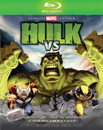 SALE OFF！新品北米版Blu-ray！Hulk Vs. [Blu-ray] ハルク新入荷続々♪6000円以上で送料無料♪メール便180円♪宅配便350円♪