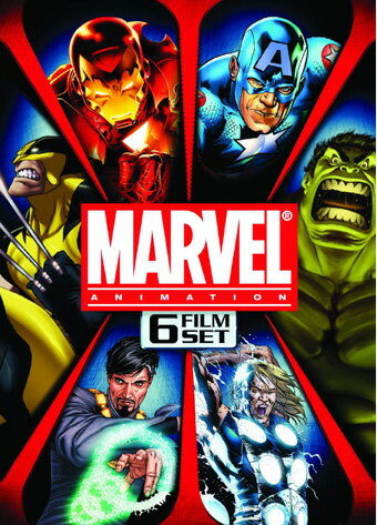 SALE OFF！新品北米版DVD！Marvel Animation: 6 Film Set！