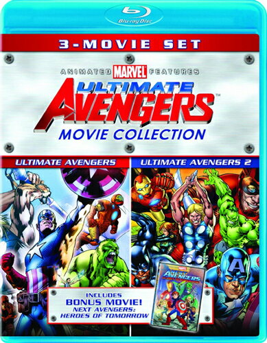 SALE OFF！新品北米版Blu-ray！【アベンジャーズ】 Ultimate Avengers Movie Collection (Ultimate Avengers / Ultimate Avengers 2 / New Avengers: Heroes of Tomorrow) [Blu-ray]！