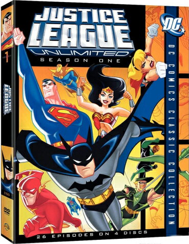 SALE OFF！新品北米版DVD！【ジャスティス・リーグ・アンリミテッド：シーズン1】 Justice League Unlimited: Season One！