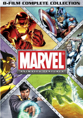 ■予約■SALE OFF！新品北米版DVD！Marvel Animated Features 8-Film Complete Collection DVD！