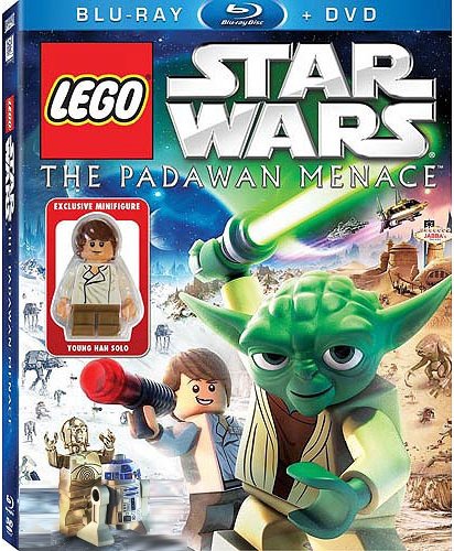 SALE OFF！新品北米版Blu-ray！【レゴ スター・ウォーズ パダワン・メナス】 LEGO Star Wars: The Padawan Menace [Blu-ray/DVD Combo Pack] (with Young Han Solo Minifigure)！新入荷続々♪6000円以上で送料無料♪メール便180円♪宅配便350円♪
