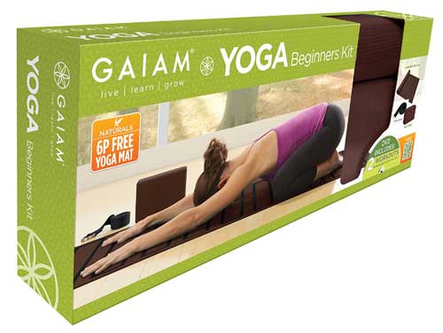 GAIAM（ガイアム ヨガマット）Yoga Beginners Kit＜マット/ストラップ…...:auc-rgbdvdstore:10038639