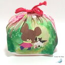 くまのがっこう ランチ巾着 キッズ 子供 お弁当袋 弁当巾着 巾着袋 女の子 幼稚園 保育園 グッズ かわいい 2018 ジャッキー くまがく