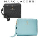 マークジェイコブス 財布 二つ折り ミニ財布 レディース かわいい ブランド 財布革 box型小銭入れ Marc Jacobs