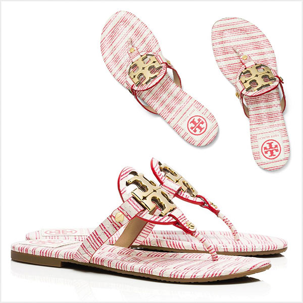 トリーバーチ サンダル ミラー フラット Tory Burch 正規品