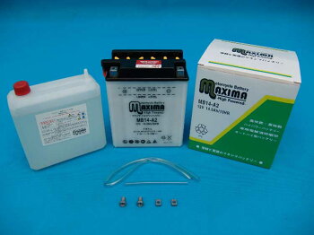開放型バッテリーMB14-A2互換YB14-A2GM14Z-4AFB14-A2DB14-A2パーツ