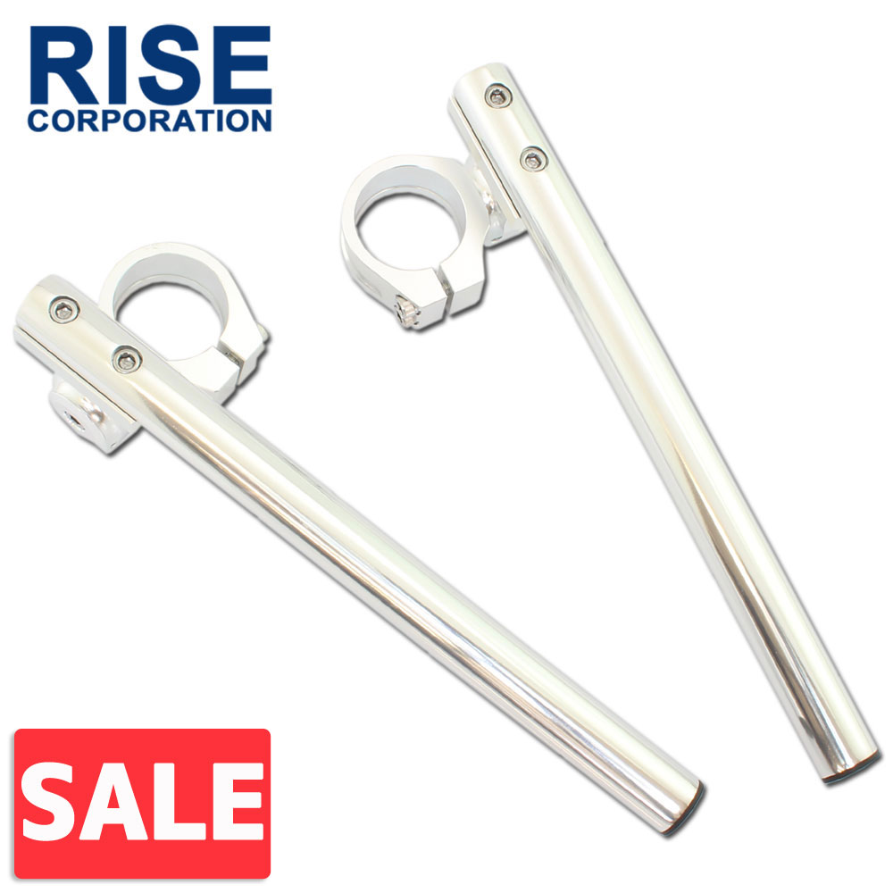 ＼お買い物マラソンSALE／汎用 33パイ 33mm セパハン キット シルバー 角度調整 HIGHタイプ ホークCB250T スーパーホーク GB250クラブマン CB250RS CB250RSZ CBX250RS ホーク2 CB400T ホーク3 CB400T スーパーホーク3 REBEL CB400Four CB350F73 CX500 RZ125 TZR125