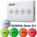 【 HONMA New D1 Golf Ball 】 本間ゴ...