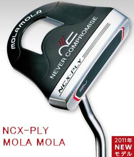 【NEVER COMPROMISE NCX-PLY MOLA MOLA Putter】 ネバーコンプロマイズ エヌ・シー・エックス−プライ　モラモラ パター 【日本正規品】【2011年モデル】【送料無料】【smtb-k】【kb】送料無料 日本正規品 2011年モデル