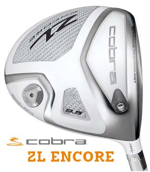 【Cobra ZL ENCORE WHITE Driver】 コブラ アンコール ホワイト ドライバー Fujikura Motore F1 and F3 シャフト装着 【USA仕様】【2012年モデル】