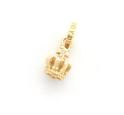 CI[ [   y g TINY CROWN W 1 DIAMOND 18KGOLD  ROYAL ORDER 