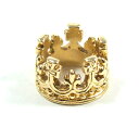 CI[ [   y g TINY CROWN 18K YELLOW GOLD  ROYAL ORDER 