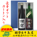 獺祭 純米大吟醸45 & 中島屋 純米吟醸 1800ml 2本セット ギフトBOX入り 地域限定送料無料 父の日 母の日 お中元 御祝