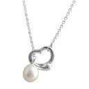 ティファニー TIFFANY&CO. 26303761 エルサ・ペレッティ オープン ハート ラリアット フレッシュウォーターパール SS ネックレス ペンダント ネックレス スターリングシルバー 新品 シルバー オープンハート レディース 新作 武井 プレゼント クリスマス
