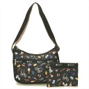 レスポートサック LeSportsac ショルダーバッグ 斜めがけバッグ Classic Hobo クラシックホーボー HIGHT TIDE ブラック系マルチカラー 7520 E196
