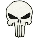 Navy Seals Punisher パッチ ホワイト